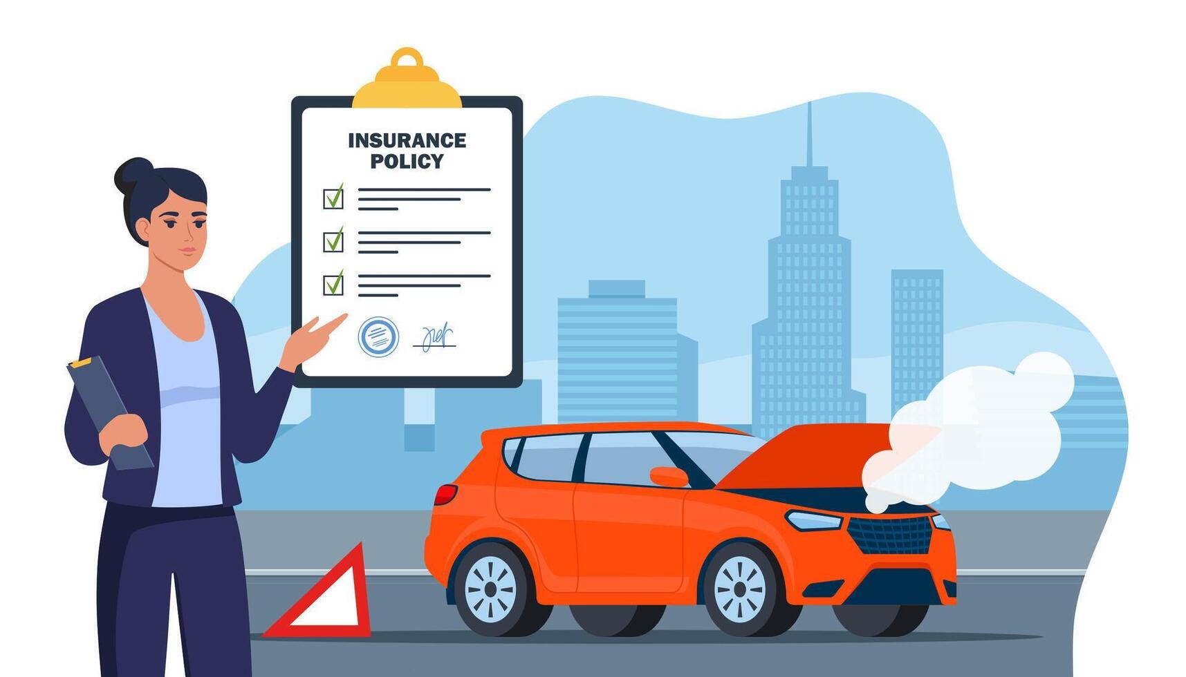 Car insurance claim assistance and protection
